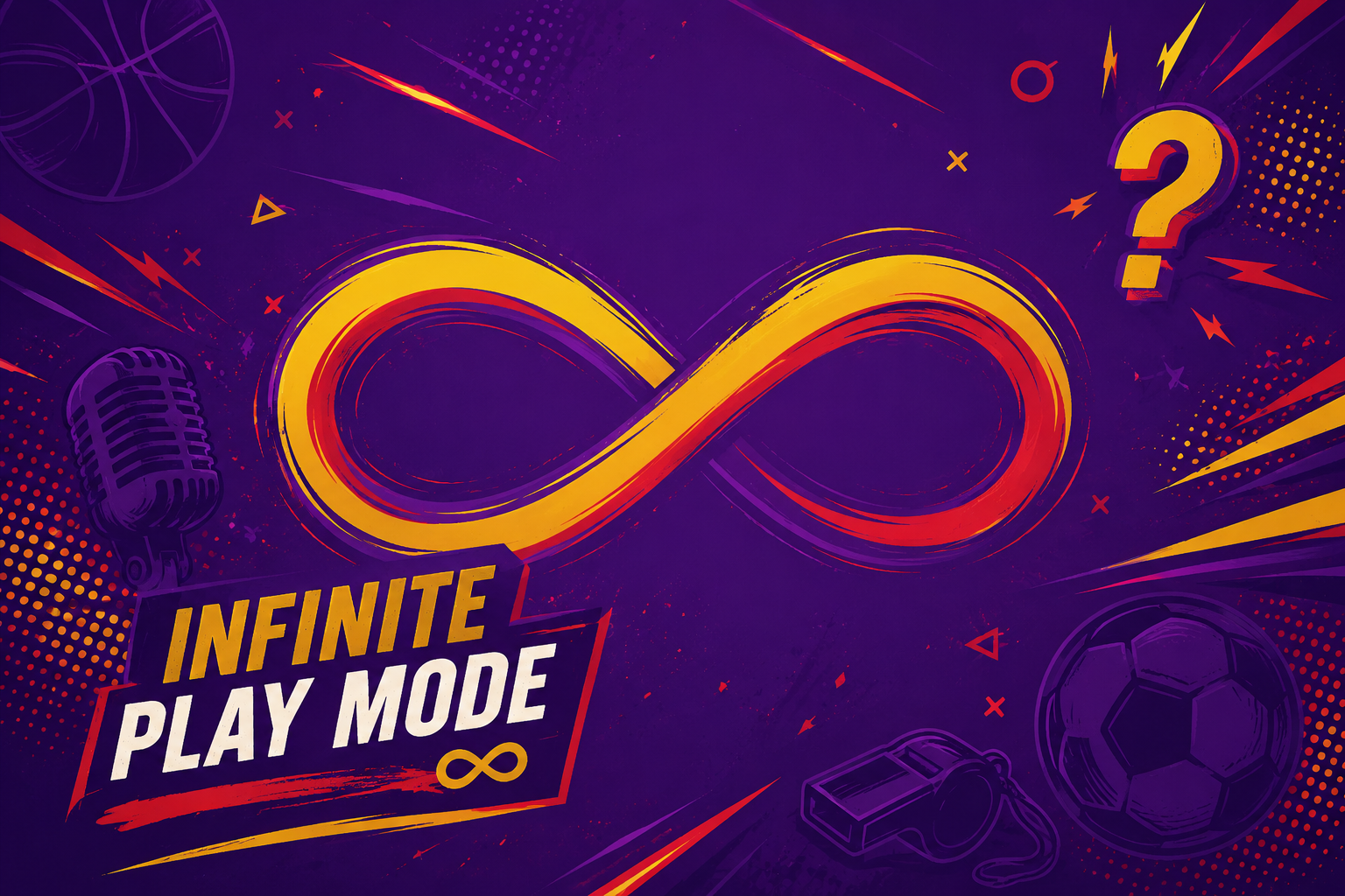 The Sideline Infinite Play trivia mode artwork